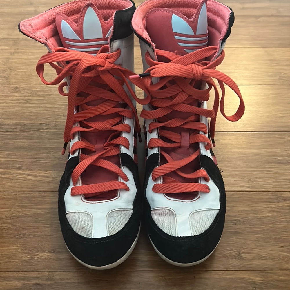 RARE Adidas originals Missy Elliott Respect Me High Tops